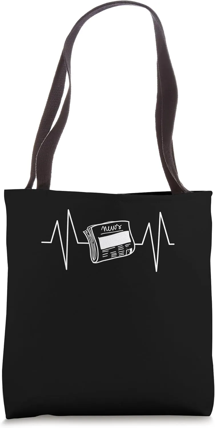 Journalist Heartbeat - Journalist Tote Bag