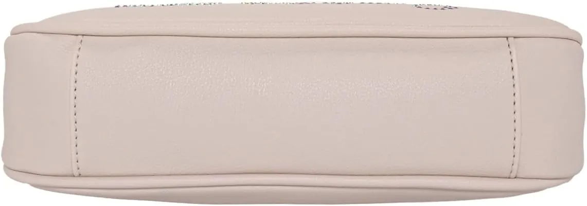 Juicy Couture Women's Shoulder Bag, Stylish Handbag with Rhinestone Details
