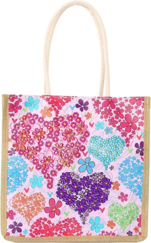 KACASHIP 5d Diamond Painting Bag Shopping Canvas Tote Storage Art Crafts Case Square Synthetic Lover Pattern Reusable Handbags Gift for Adults Women