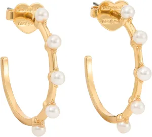Kate Spade New York Hint Of Shimmer Hoops