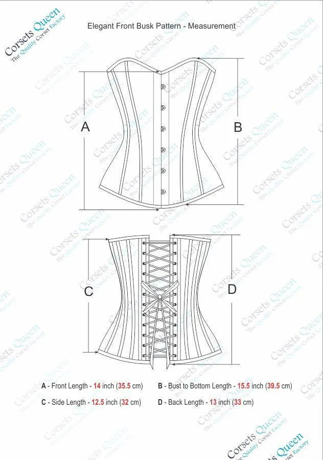 Kerron Brocade Overbust Corset