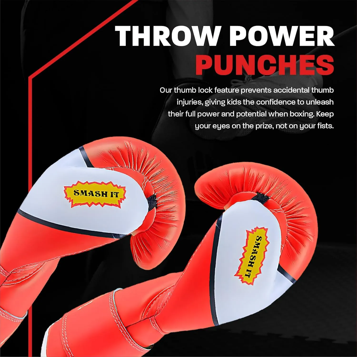 Kids Boxing Gloves for Kids Children Youth Punching Bag Kickboxing Muay Thai Mitts MMA Training Sparring Gloves