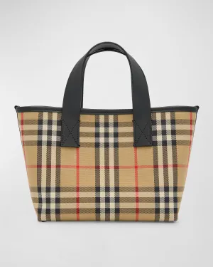 Kid's Check Tote Bag