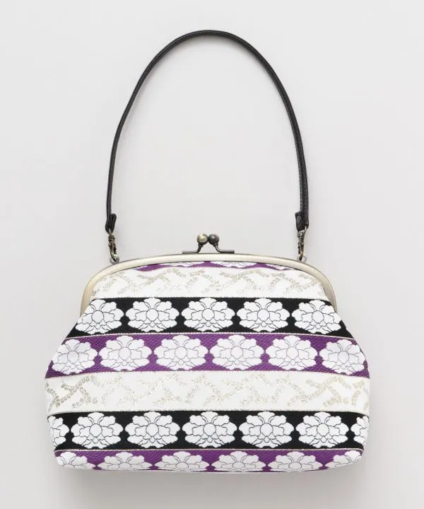KIREHON Brocade GAMAGUCHI Hand Bag
