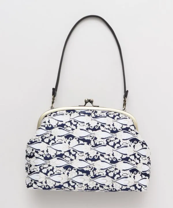 KIREHON Brocade GAMAGUCHI Hand Bag