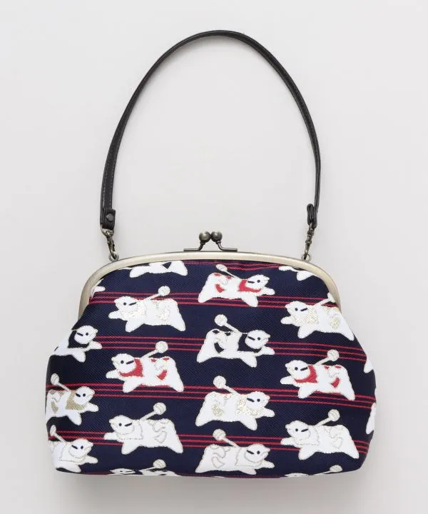 KIREHON Brocade GAMAGUCHI Hand Bag