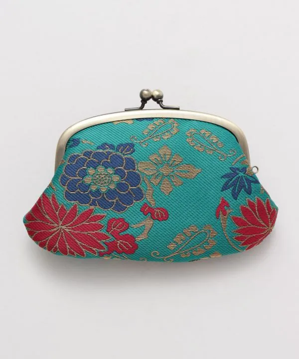 KIREHON Brocade Twin GAMAGUCHI Purse