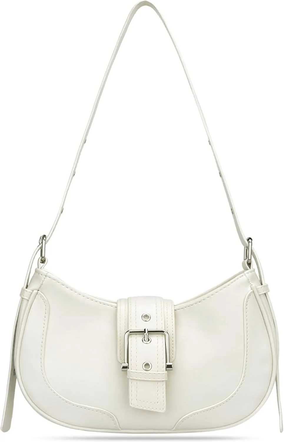 KKXIU Shoulder Bags for Women Retro Crescent Hobo Handbag Y2K Underarm Purse