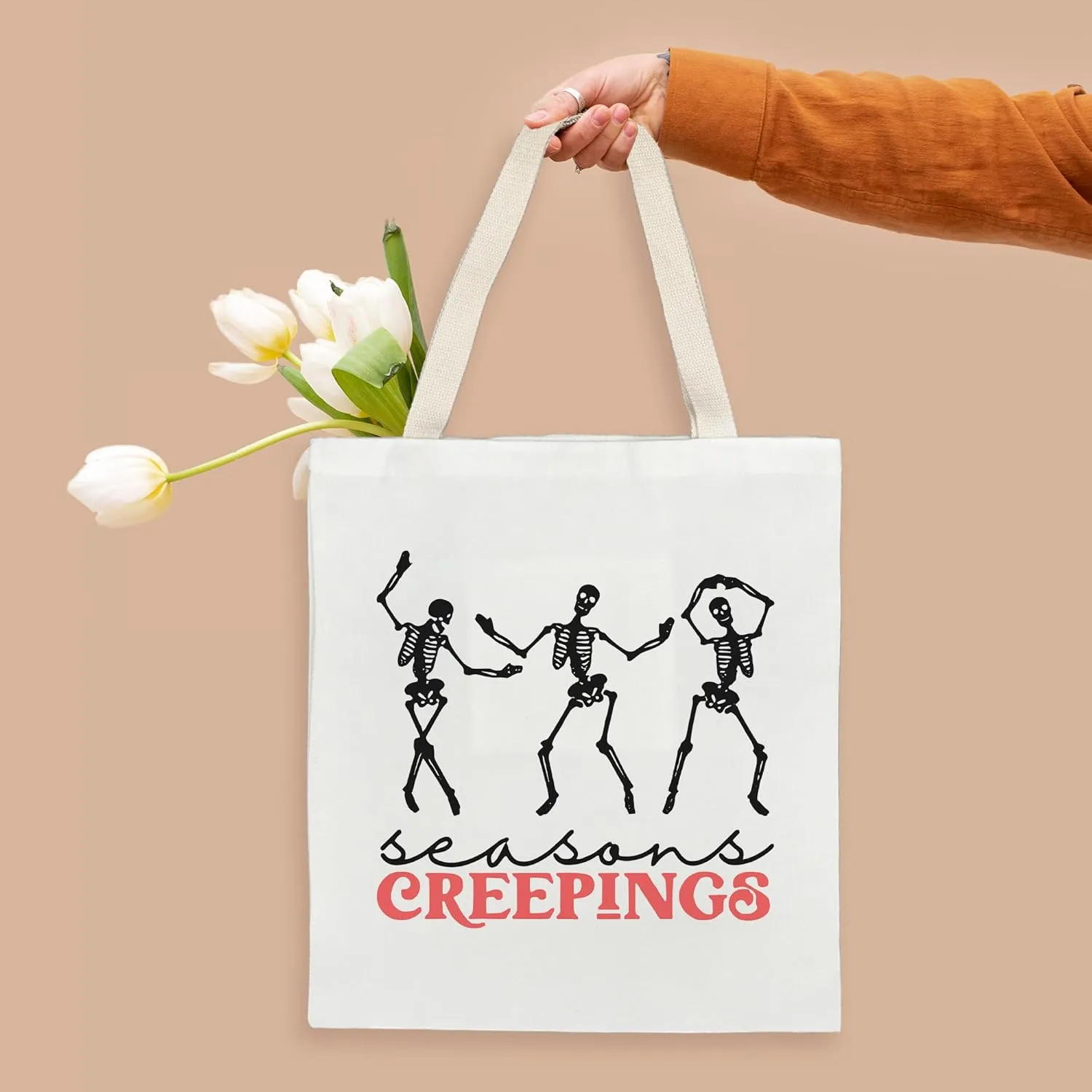 kunlisa Canvas Tote Bag,Western Tote Bag,Western Tote Bags for Women,Reusable Grocery Bags Canvas 14x15 Inch