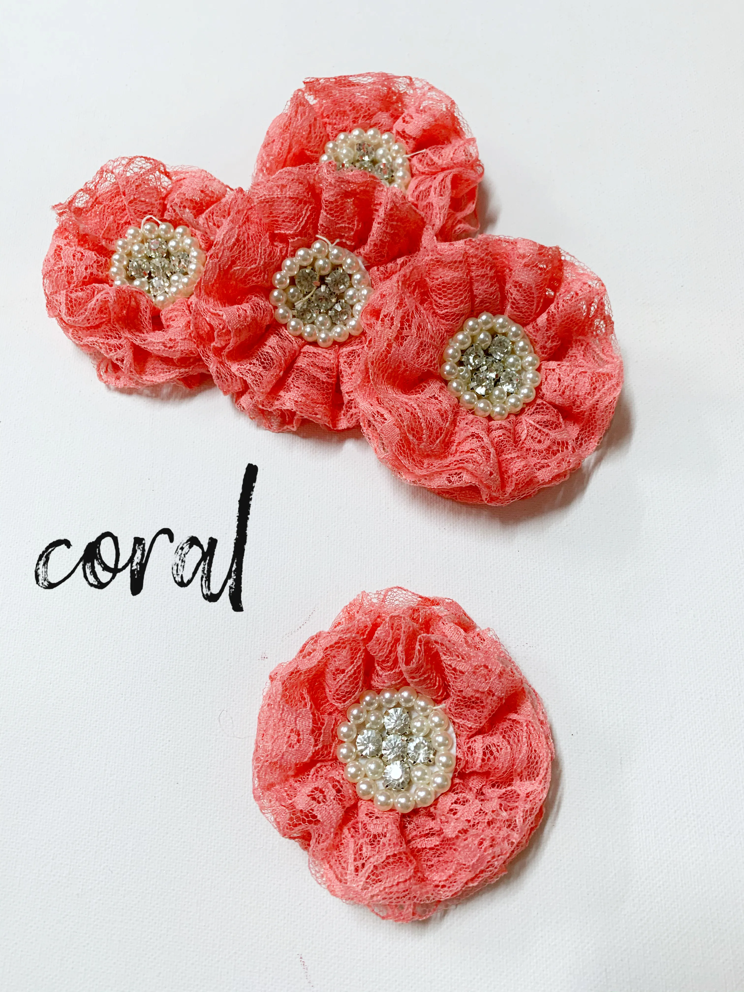 Lace Flower Embellishment