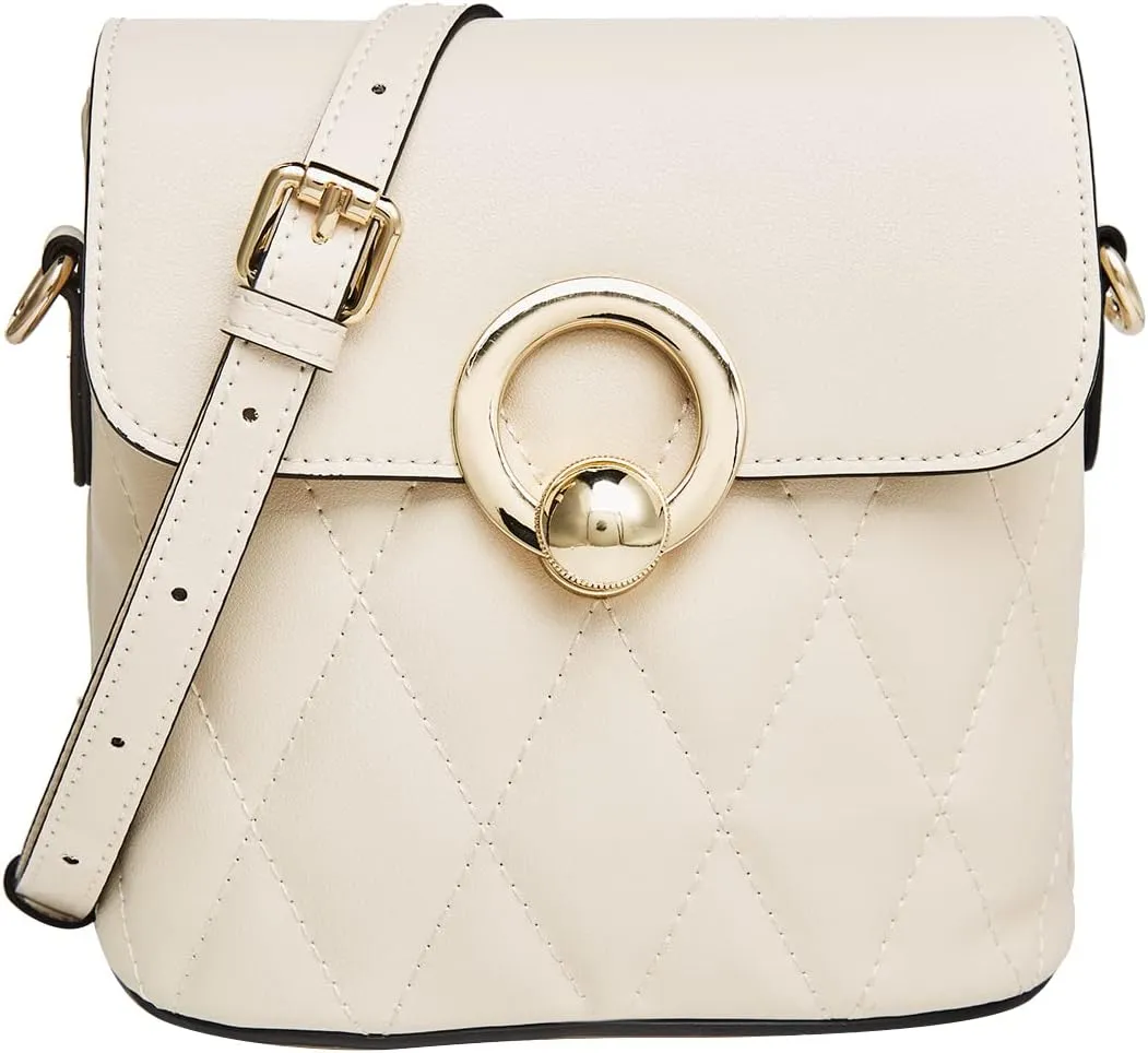 LAORENTOU Cow Leather Crossbody Bag for Women Small Phone Bag Purse Mini Shoulder Bags for Women Clearance