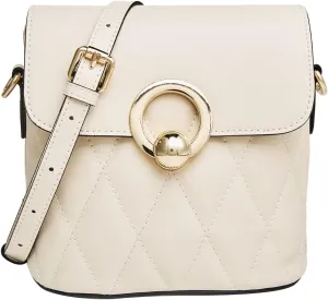 LAORENTOU Cow Leather Crossbody Bag for Women Small Phone Bag Purse Mini Shoulder Bags for Women Clearance