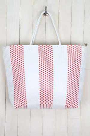 Large Plastic Shopper Bag