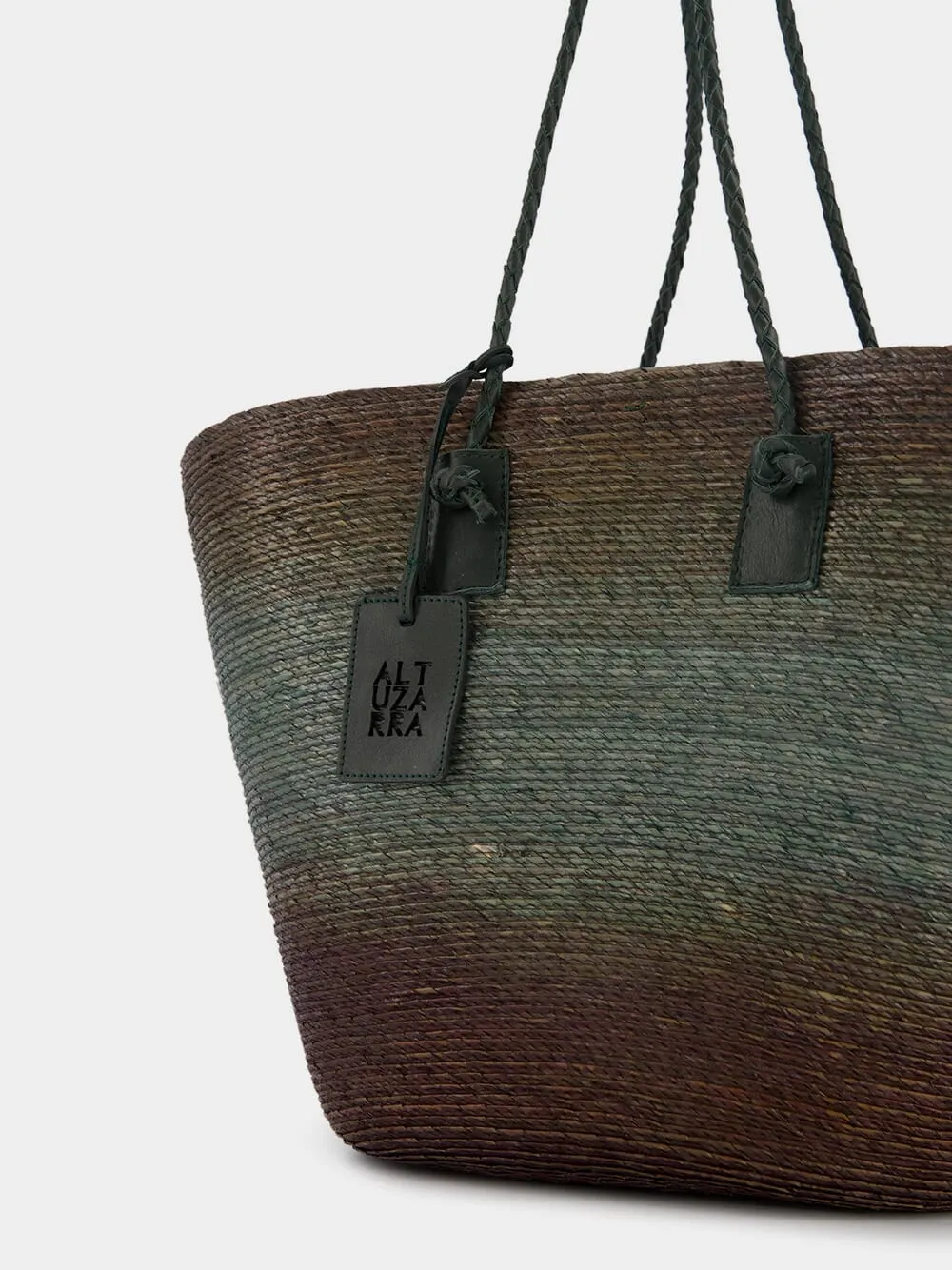 Large Raffia Tote Bag
