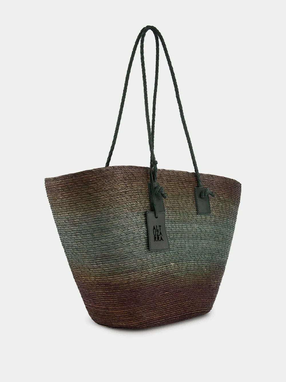 Large Raffia Tote Bag