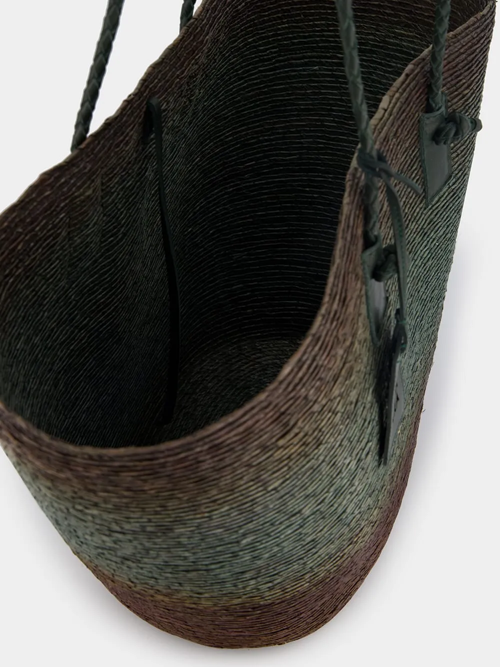 Large Raffia Tote Bag