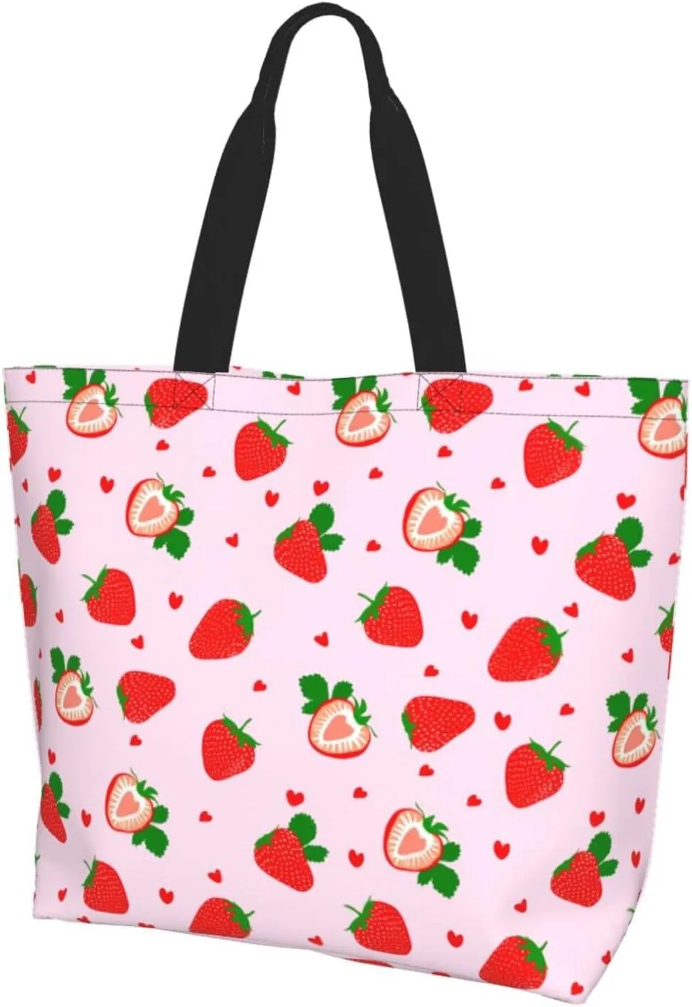 Large Tote Bag For Women Casual Shoulder Bag Handbag Waterproof Crossbody Handbags Reusable For Beach Travel Grocery Shopping