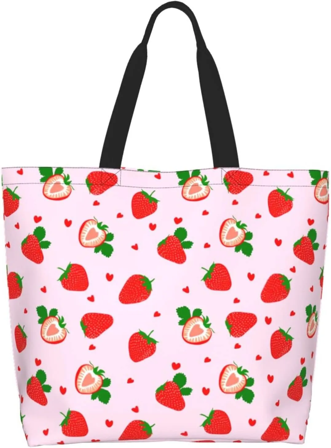 Large Tote Bag For Women Casual Shoulder Bag Handbag Waterproof Crossbody Handbags Reusable For Beach Travel Grocery Shopping