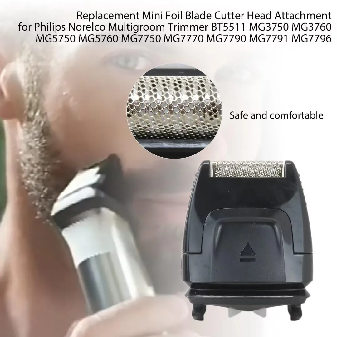 Latest Updated New Upgraded Mini Foil Blade Cutter Head Attachment for MG7750, MG7770, MG7790, MG7791