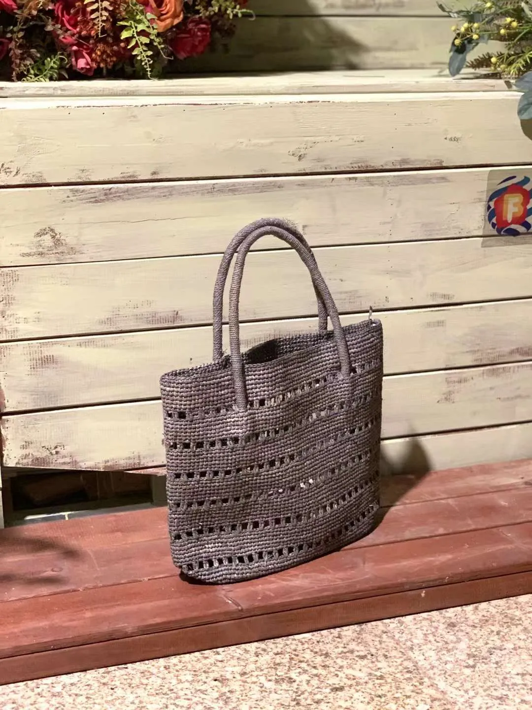 Laza Women Tote Bag Hollow-out Design