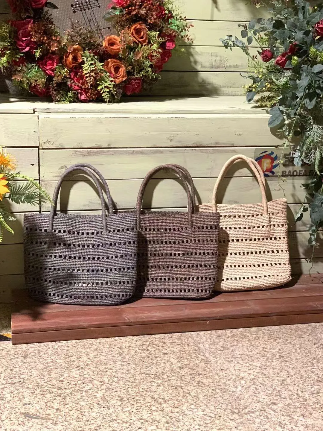 Laza Women Tote Bag Hollow-out Design