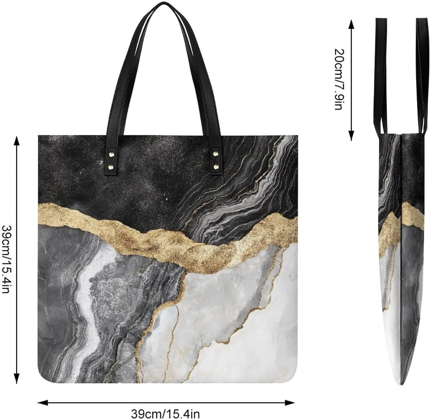 Leather Purse For Women Ladies Tote Shoulder Handbag