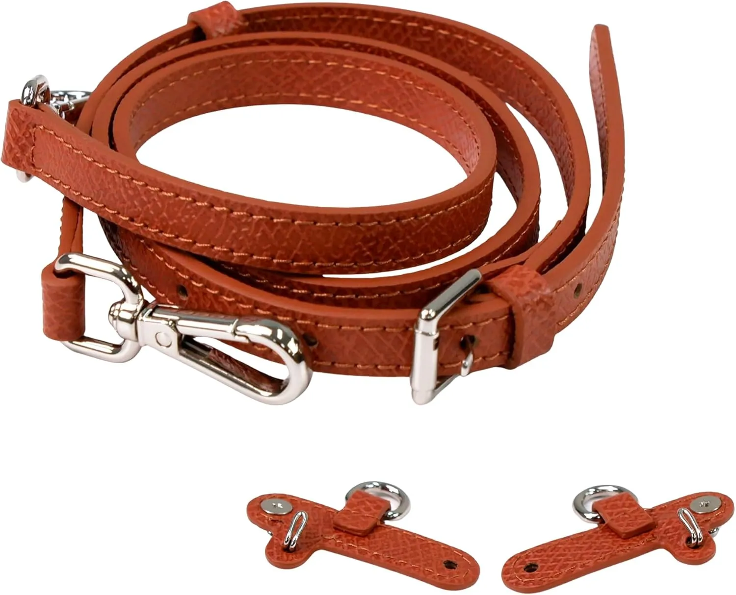 Leather Replacement Straps for Le Pliage Mini Pouch Bags, Adjustable Crossbody & Shoulder Handbag Straps for Women