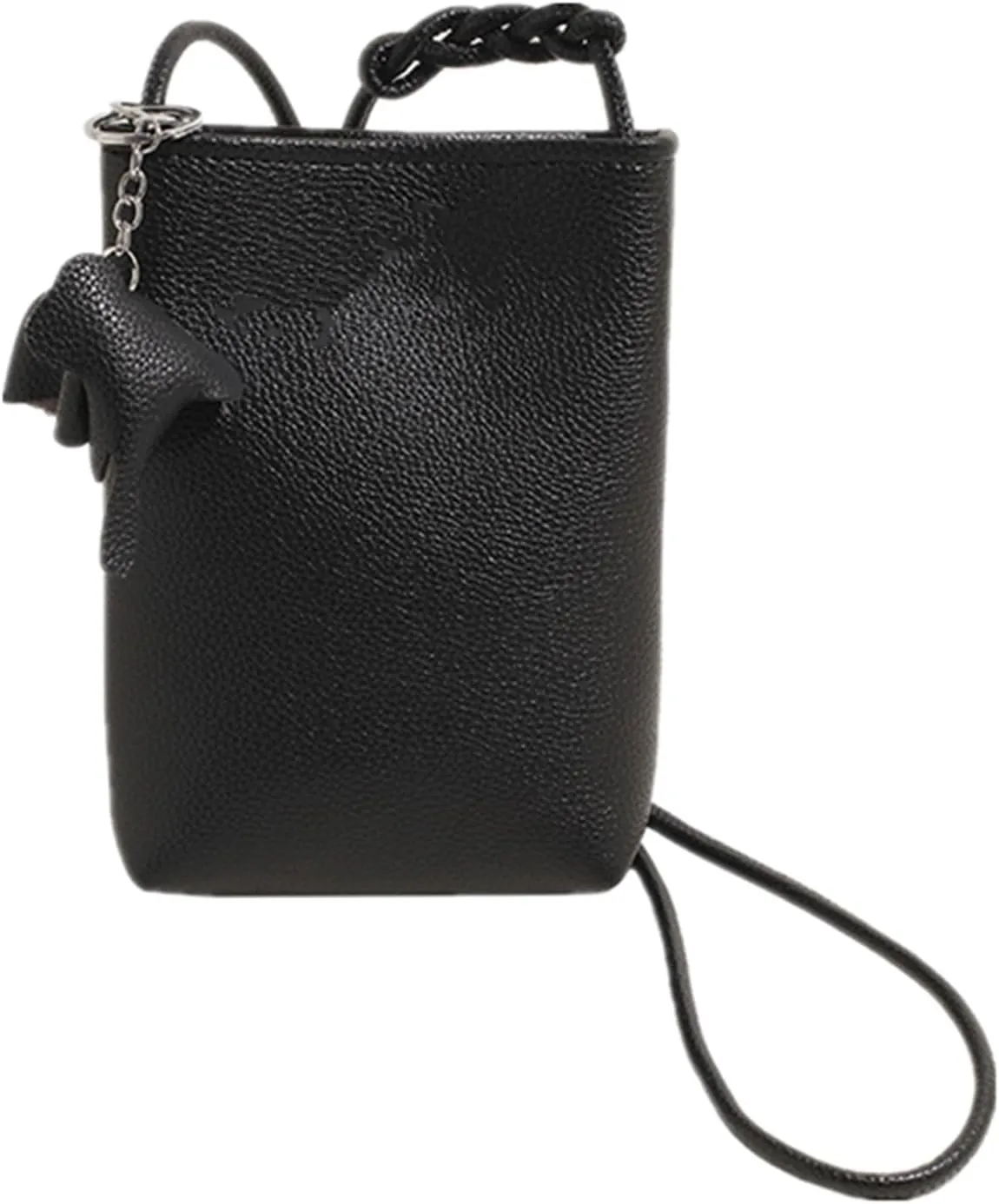 Leather Small Crossbody Bag, Mini Messenger Shoulder Handbag, Women's Mobile Phone Bag Mini Crossbody Bags