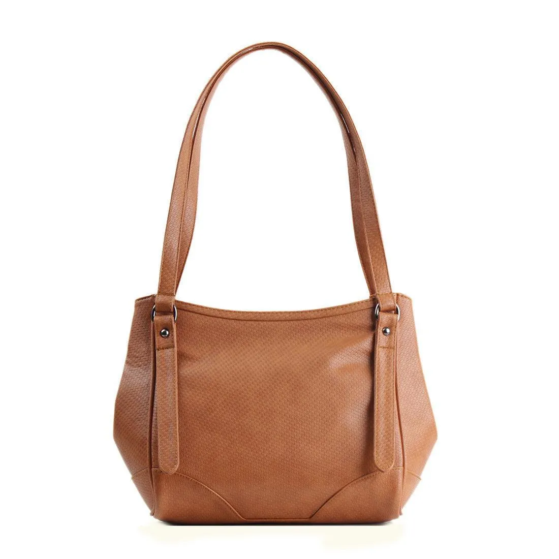 Leather Tote Bag flower