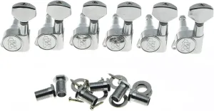 Left Handed EZ-LOK Post Guitar Tuning Keys Lefty Guitar Tuners Machine Heads Chrome
