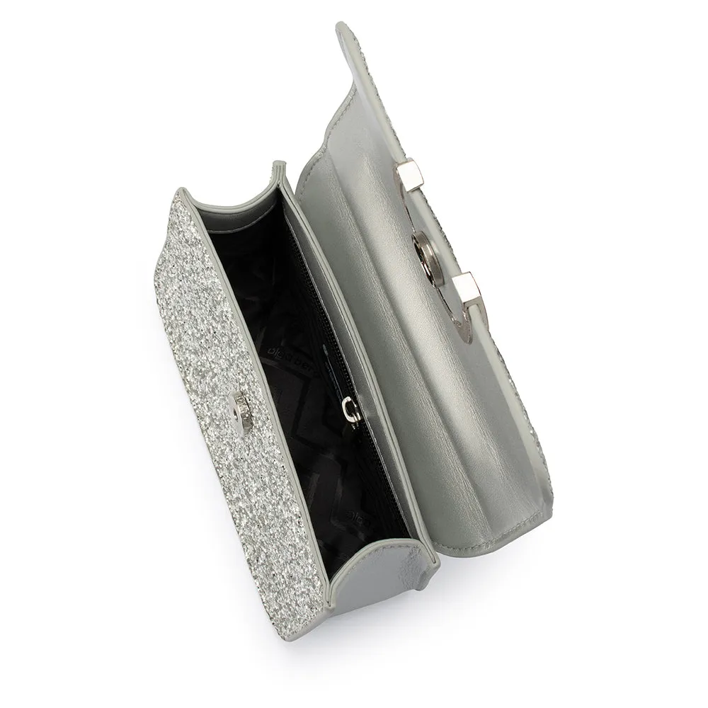 Lidia Glitter Cross Body Bag