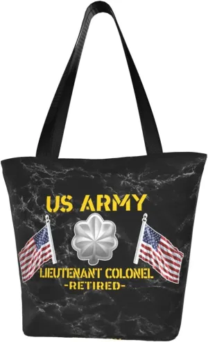 Lieutenant Colonel Retired Fashion Shoulder Bag Large Capacity For Man Or Woman