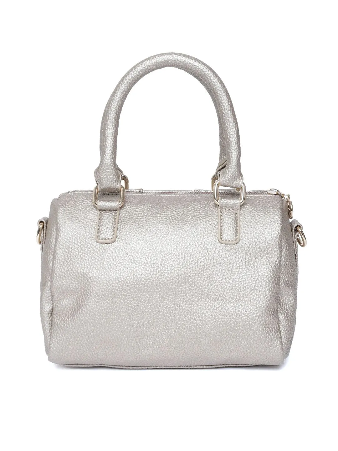 Lino Perros Gold-Toned Solid Handheld Bag