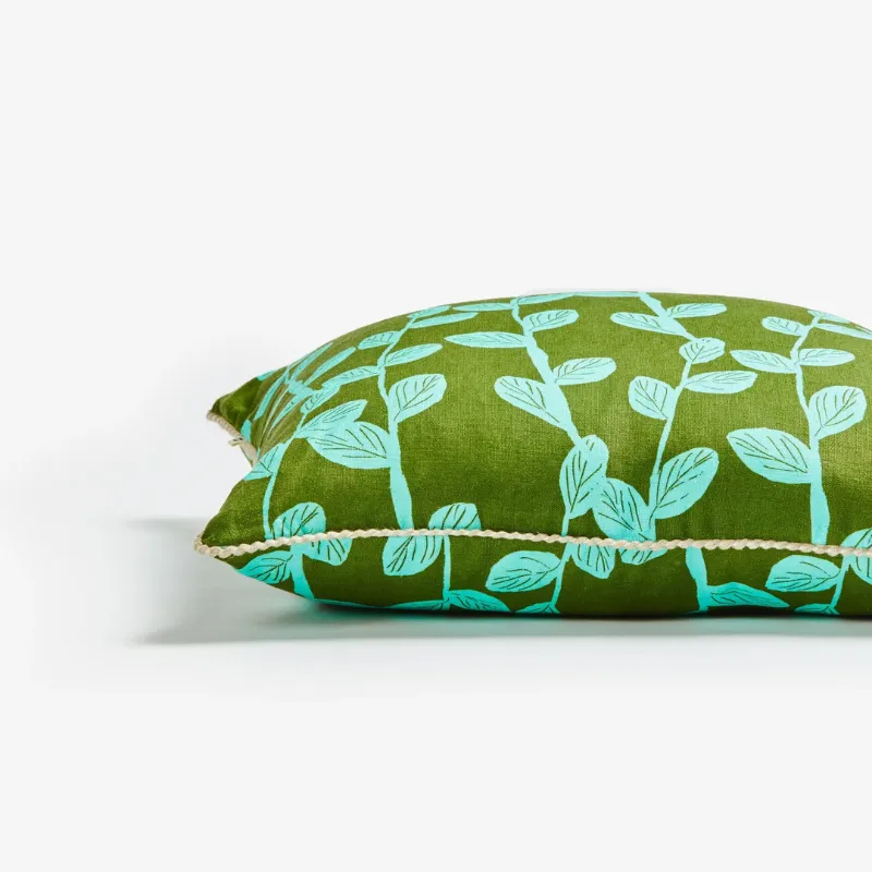 Little Leaf Jade Cushion 50cm