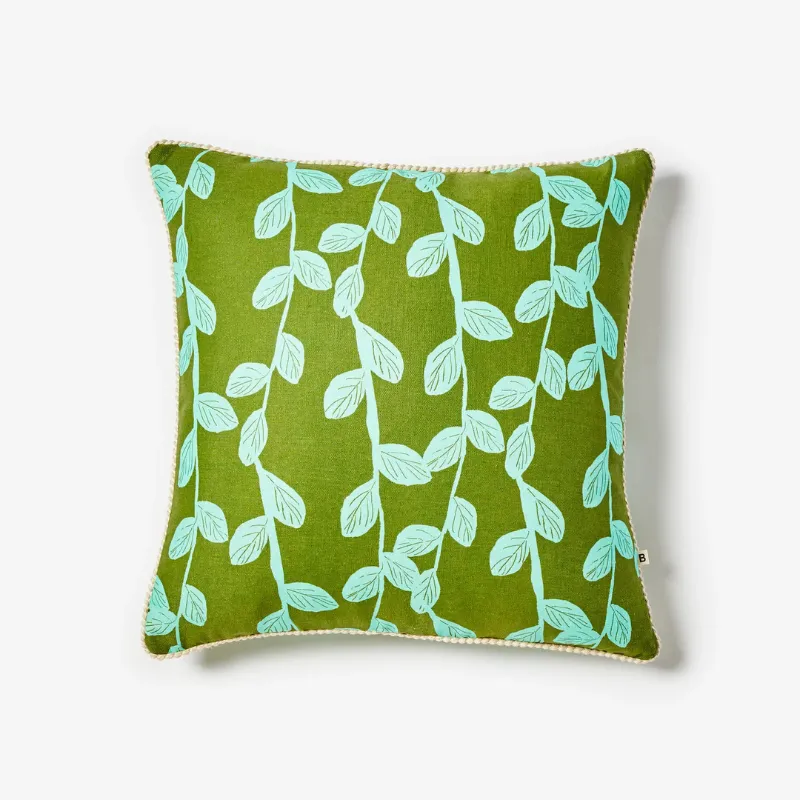 Little Leaf Jade Cushion 50cm