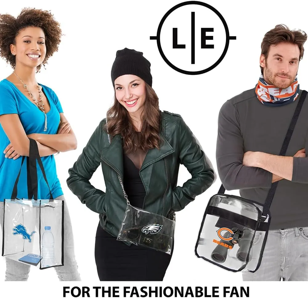 Littlearth NFL Clear Mini Sling Bag
