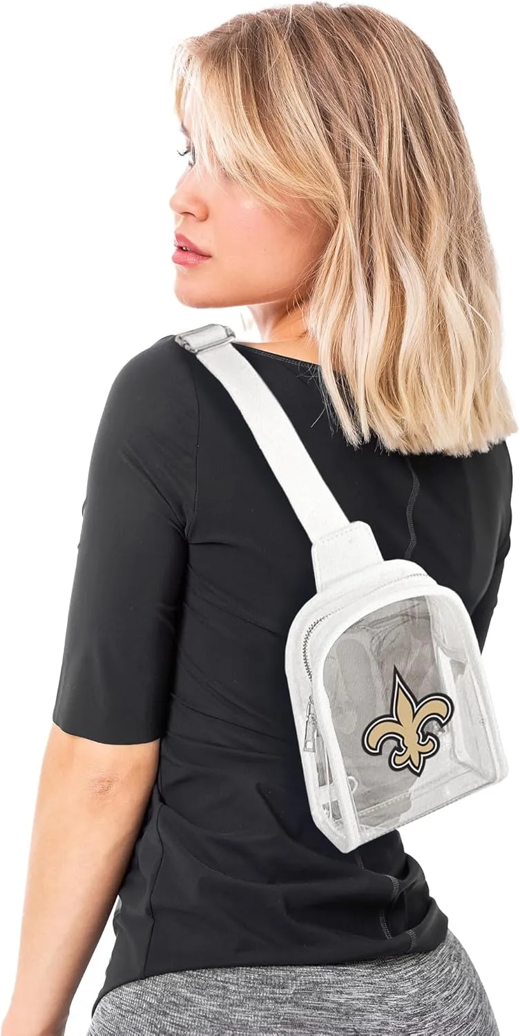 Littlearth NFL Clear Mini Sling Bag