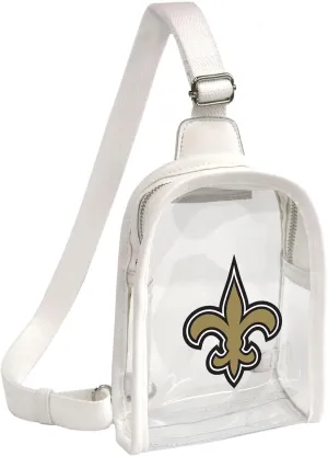 Littlearth NFL Clear Mini Sling Bag
