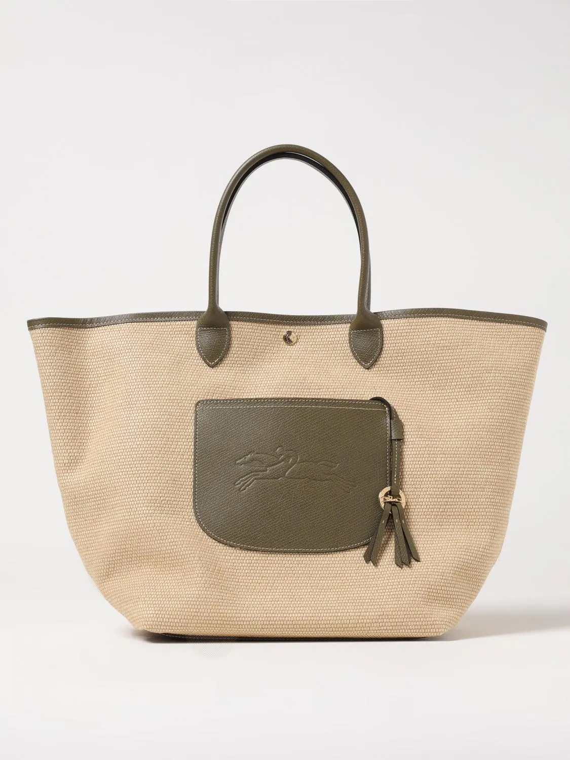 Longchamp Tote Bags Woman Brown