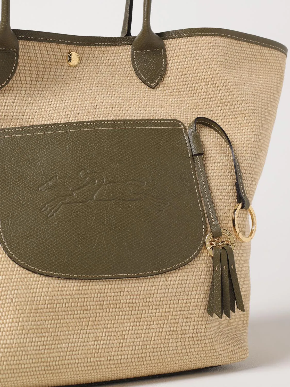 Longchamp Tote Bags Woman Brown