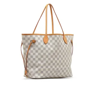 Louis Vuitton Neverfull MM Damier Azur Canvas
