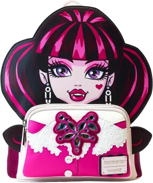 Loungefly Mattel: Monster High - Draculaura Cosplay Mini-Backpack, Amazon Exclusive
