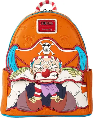 Loungefly One Piece Buggy Cosplay Mini-Backpack, Amazon Exclusive