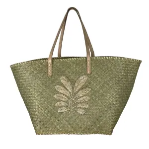 MADE IN MADA Penjy Mini Basket - Natural Silver