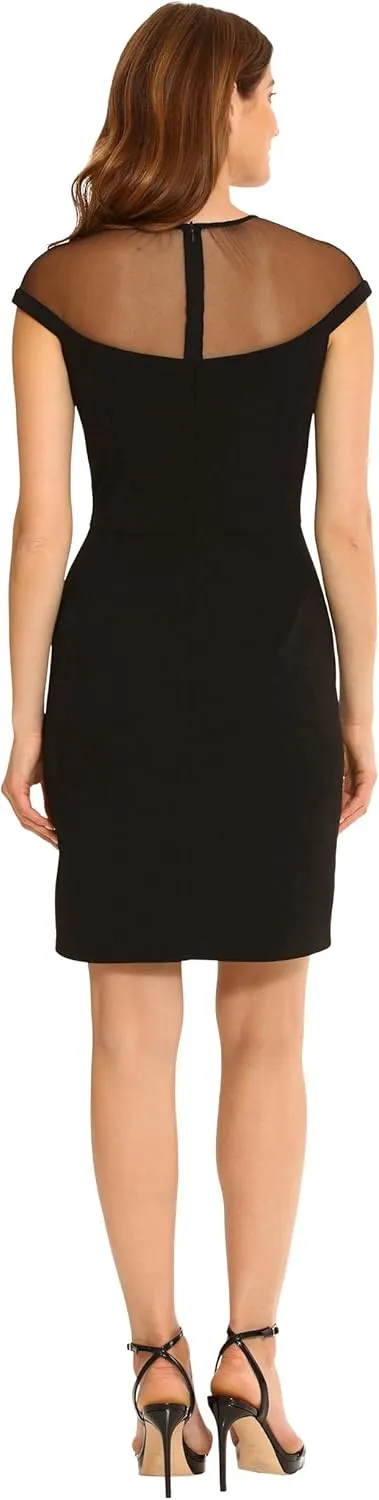 Maggy London Women's Illusion Dress Occasion Event Party Holiday Cocktail