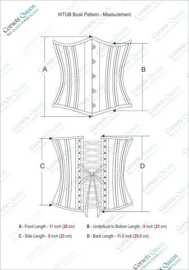 Margaret Carrie Waist Training Corset