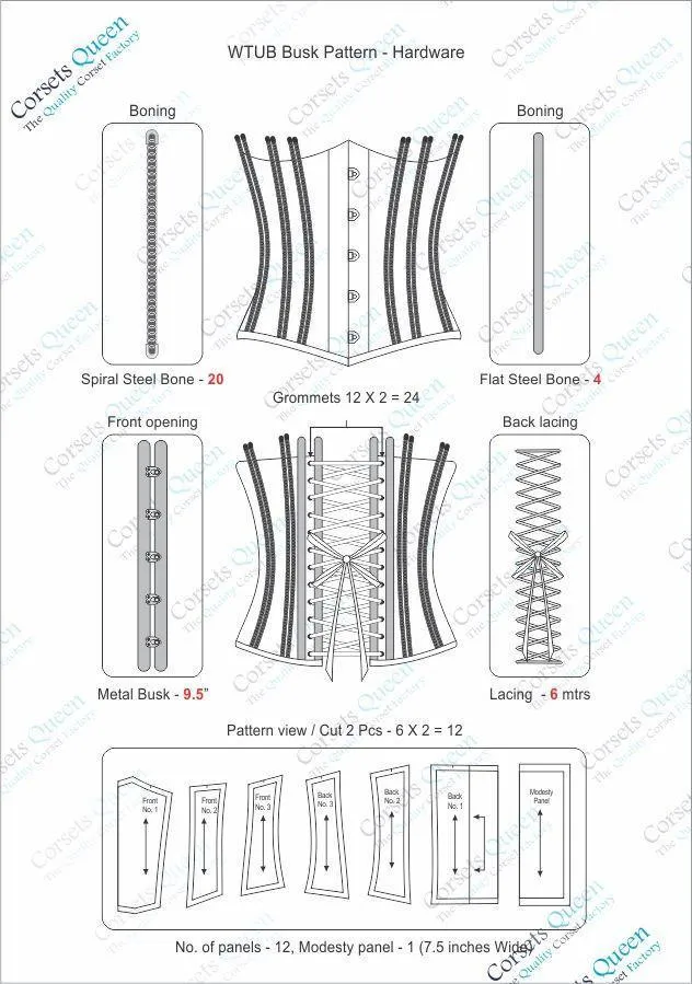 Margaret Carrie Waist Training Corset