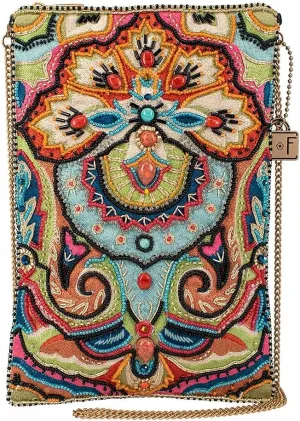 Mary Frances Party on The Patio Mini Crossbody Handbag, Multi
