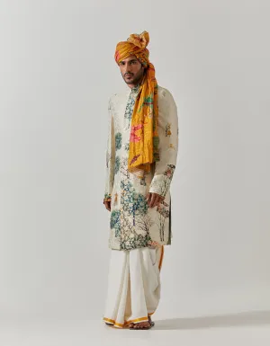 Matrix Jacket Silk Brocade White Golfer