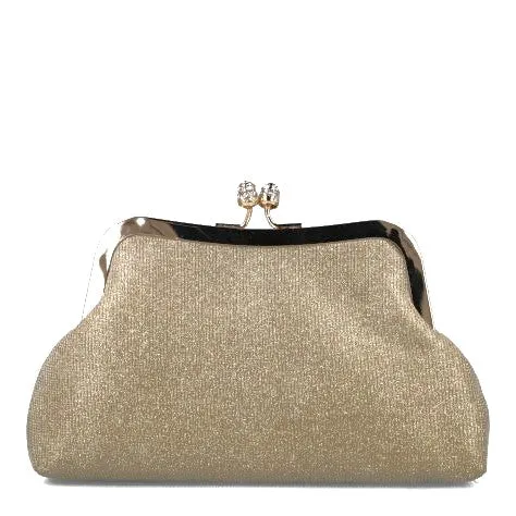 MB 85630 Silver sheen embellished Clutch